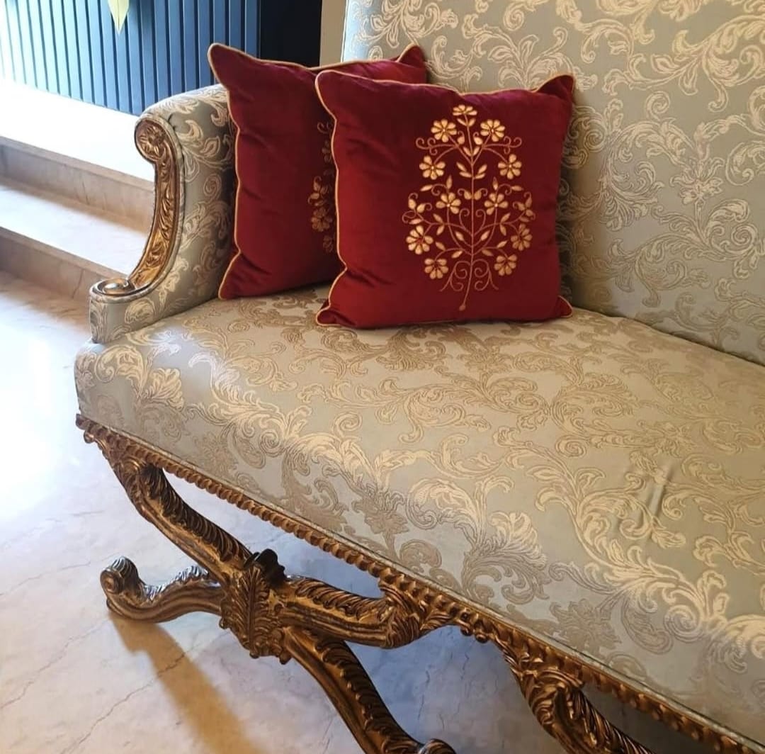 "We transform furniture with our exquisite collection of upholstery fabrics — offering a perfect blend of comfort, durability, and design. From classic textures to contemporary patterns, our curated range brings new life to sofas, chairs, headboards, and more. Each piece is crafted with attention to detail, ensuring a flawless finish that complements your space beautifully."