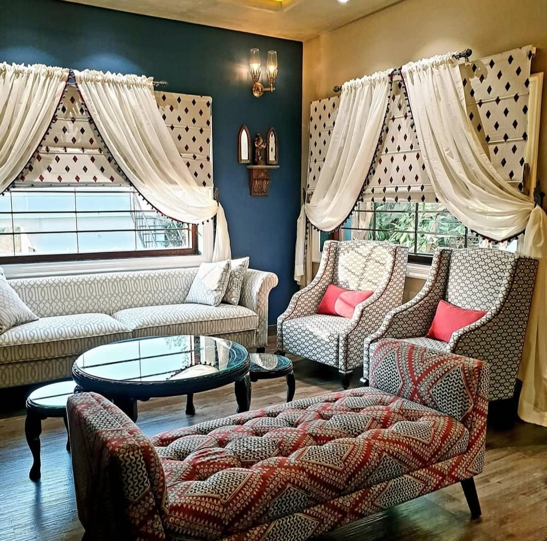 "We craft custom curtains and blinds using our exclusive collection of premium fabrics, handpicked for their elegance, texture, and durability. From measuring to installation, every detail is handled with care to bring refined style and perfect functionality to your windows. Whether you seek timeless classics or modern minimalism, our tailored solutions elevate every space with beauty and precision."