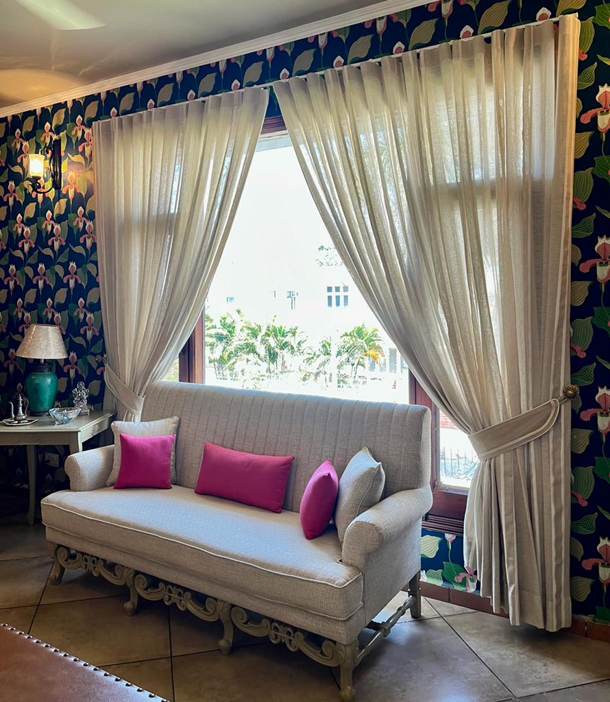 "We craft custom curtains and blinds using our exclusive collection of premium fabrics, handpicked for their elegance, texture, and durability. From measuring to installation, every detail is handled with care to bring refined style and perfect functionality to your windows. Whether you seek timeless classics or modern minimalism, our tailored solutions elevate every space with beauty and precision."